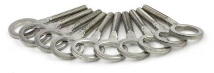 Oogbout Kettingspanner M5 set van 10 Zilver