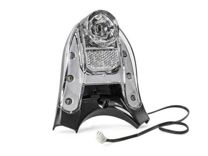 Fiets koplamp AXA SL-6 SL6 E-BIKE Zwart