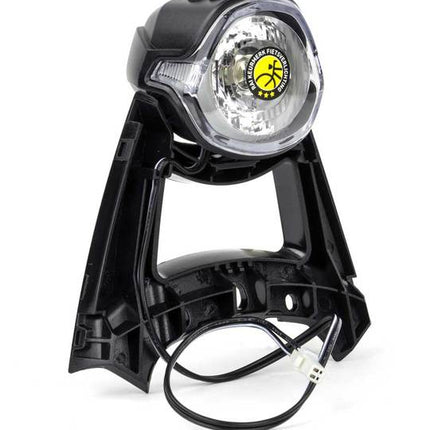 Fiets koplamp Spanninga BTF Span E-BIKE 6V 25CM Zwart Zilver