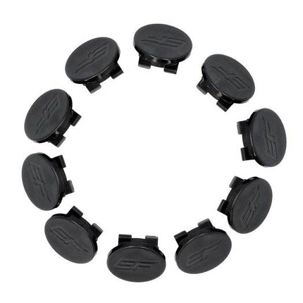 Spatbord stanghouder EF PVC set van 10 Spatbord Zwart