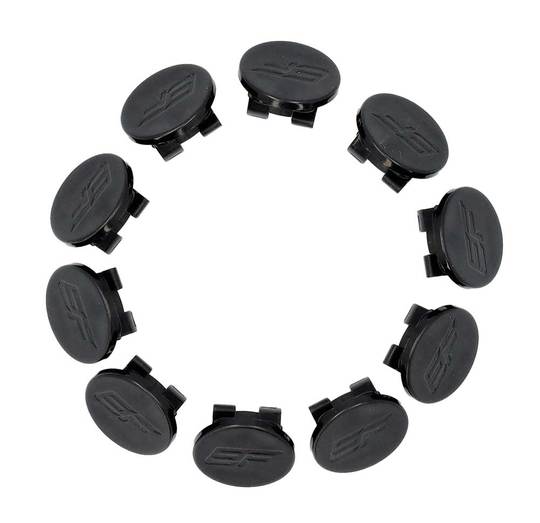 Spatbord stanghouder EF PVC set van 10 Spatbord Zwart