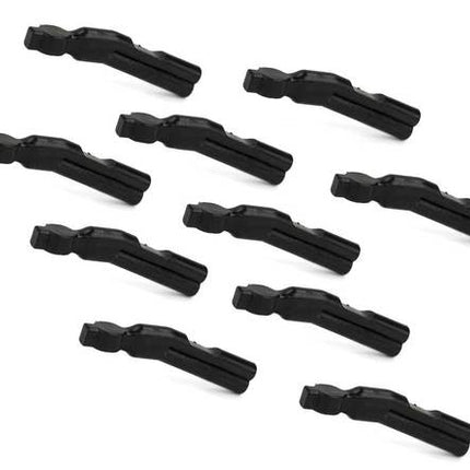 Spatbord stanghouder SKS PVC ARS15 set van 10 Spatbord Zwart