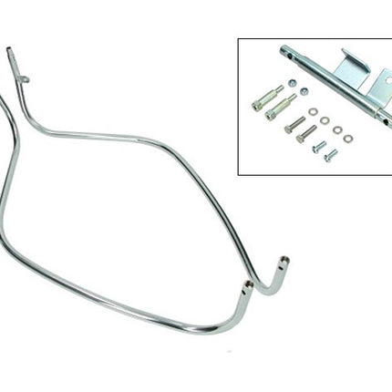 Jeu de barres de protection Regia avant (fabriqué en UE) chromé lx, vespa