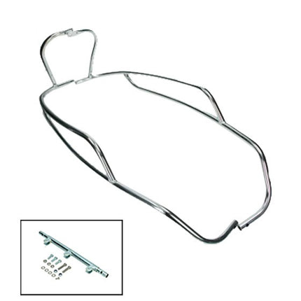 Jeu de barres de protection arrière Regia (fabriqué en UE) chromé lxv, lx, vespa