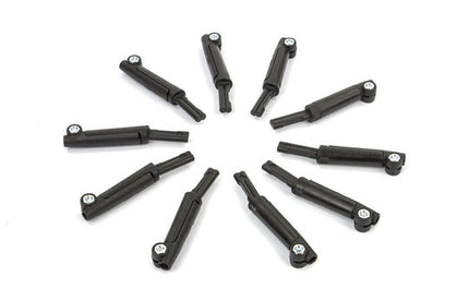 Spatbord stanghouder SKS R PVC ESC11 set van 10 Spatbord Zwart