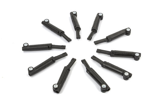 Spatbord stanghouder SKS R PVC ESC11 set van 10 Spatbord Zwart