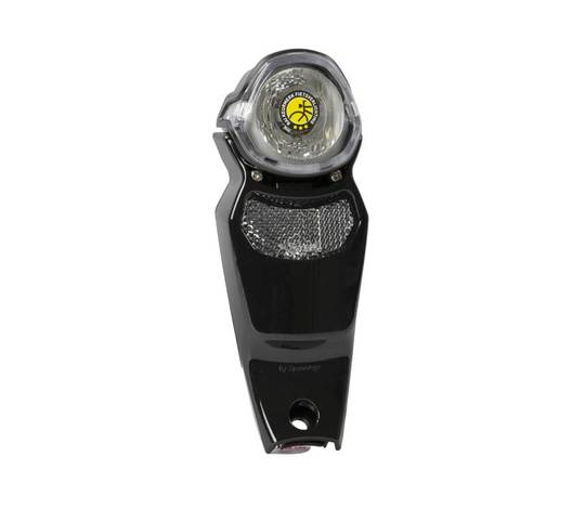Fiets koplamp Spanninga BTF XB Span Batt Zwart