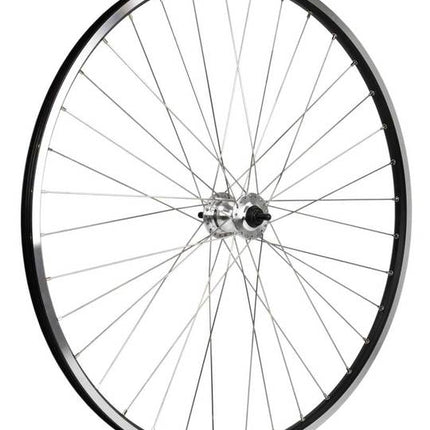 Voorwiel 28 Zac19 28x13/8 Vast 36-14 24MM Zwart Zilver
