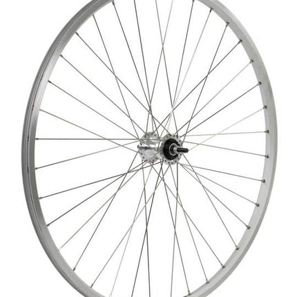 Voorwiel 28 Zac19 28x13/8 Vast 36-14 24MM Zilver
