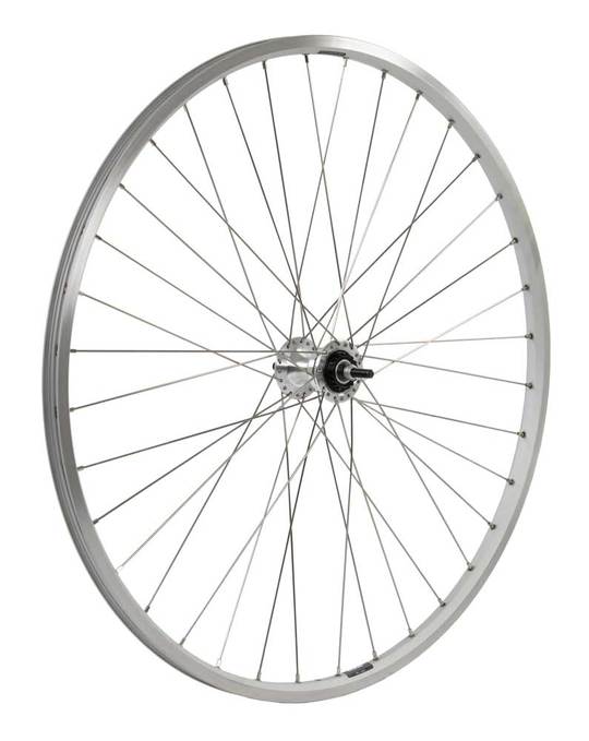 Voorwiel 28 Zac19 28x13/8 Vast 36-14 24MM Zilver