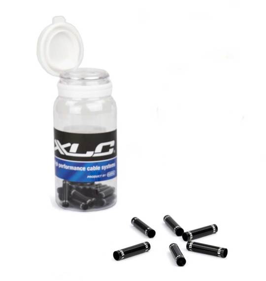 XLC Verlengnippel Buitenkabel 4.1MM POT A 25 Kabed Zwart