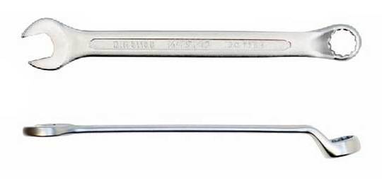 Wisvo STEEK-GEBOGEN Ringsleutel 19MM