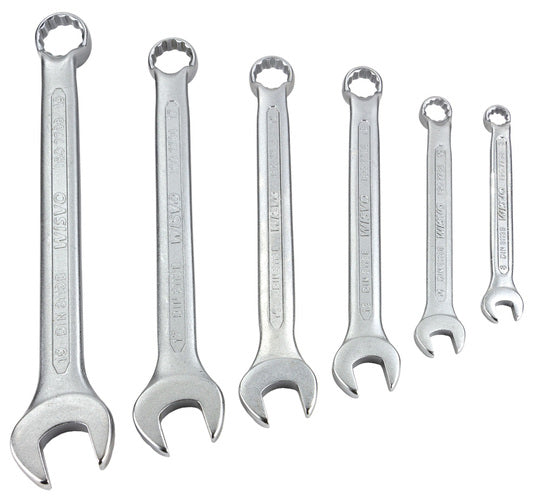 Wisvo STEEK-GEBOGEN Ringsleutel SET 6DLG