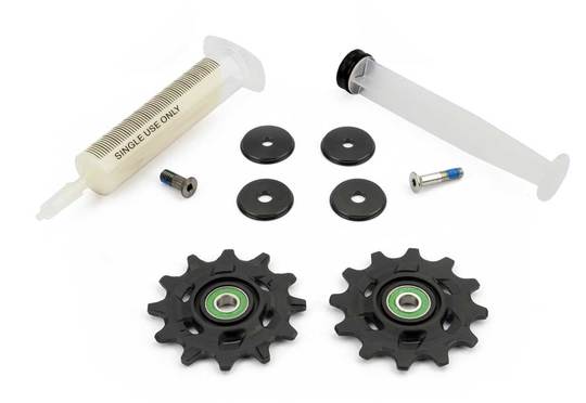 Der. wiel SRAM Red eTap AXS Derailleur Wielset 12V Zwart
