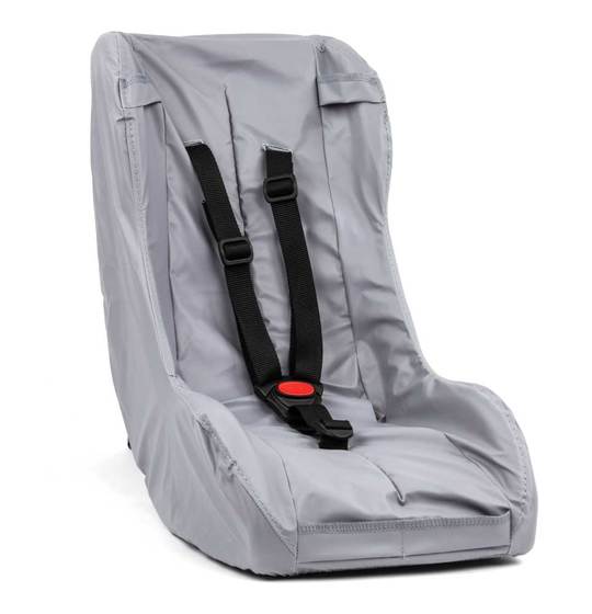Fietskar Melia 100% Waterdicht Kard Comfort Peuterschaal 3P Grijs