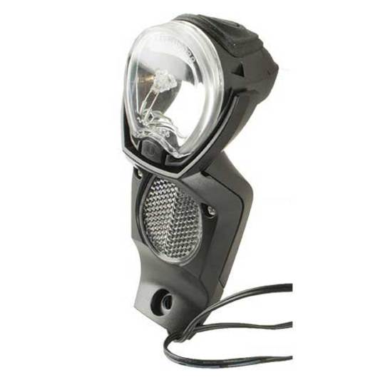 Fiets koplamp Gazelle Light Vision V2 Halogeen Zwart