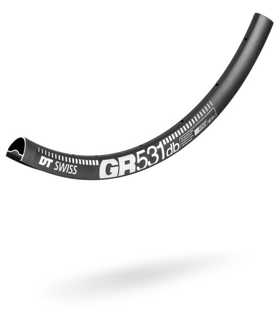 Velg 27.5" DT Swiss GR531 24-14 28.0MM Zwart
