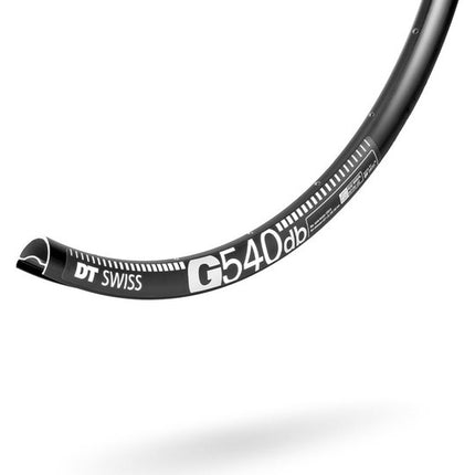 Velg 27.5" DT Swiss G540 DB 28-14 28.0MM Zwart