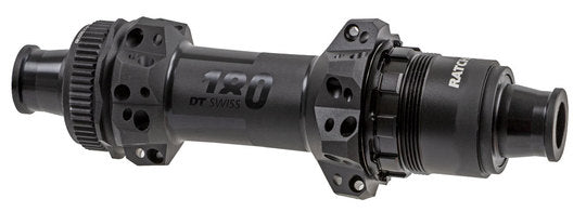 Achternaaf DT Swiss 180 Straightpull 28G 148/12 Zwart