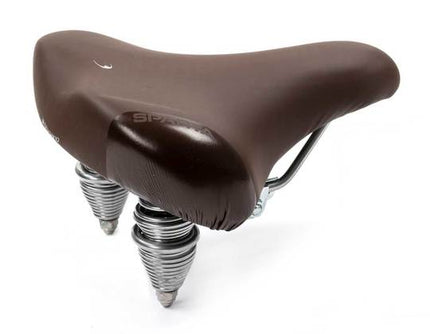 Zadel Selle Bassano Volare BR-Bruin Zilver