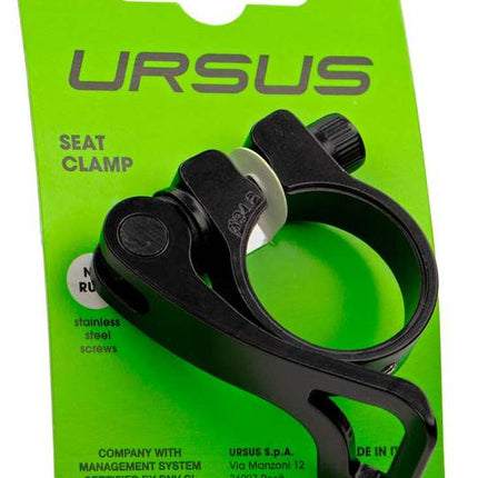Zadelbuisklem Ursus 34.9 Zwart