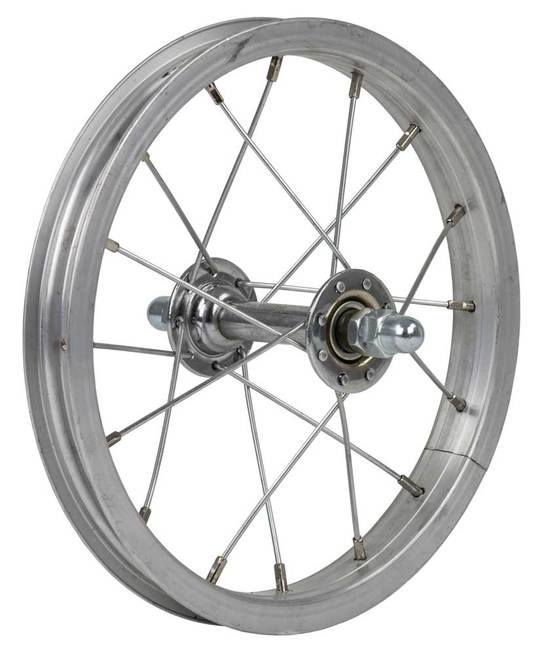 Wiel V 12 ALM 19MM Zilver