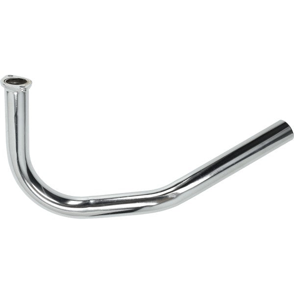 uitlaatbocht M50 28mm chroom puch