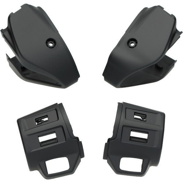 stuurschakelaarset huis v/a2020 zwart mat primavera, sprint