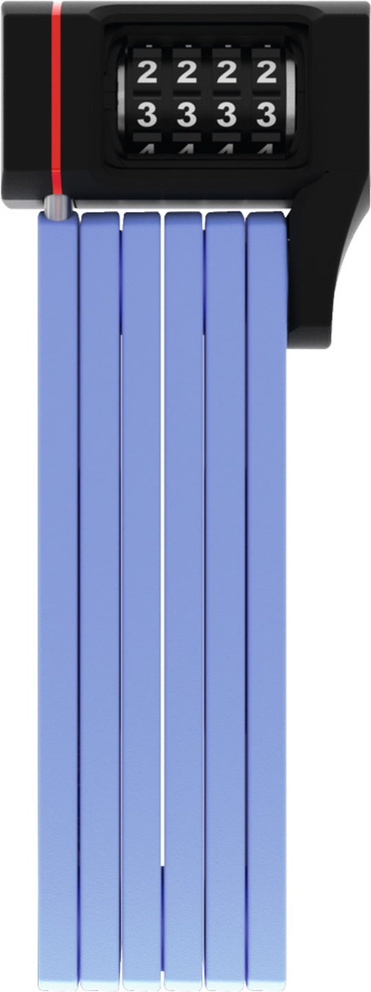 Vouwslot Abus uGrip Bordo Combo 5700 SH Zwenk Code 80CM ZW/B Blauw