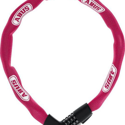 Kettingslot Abus Tresor 1385 Ketting Code 85x7 Roze