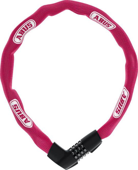 Kettingslot Abus Tresor 1385 Ketting Code 85x7 Roze