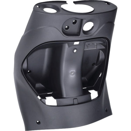 Cache-jambes arrière Piaggio noir Zip 4T, Zip 2000 SP, Zip 2000
