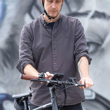 Telefoonhouder Bevestiging SP Connect Bicycle Teled Zwart