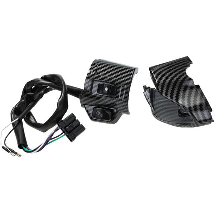 steering switch set DMP with wiring harness right carbon primavera, sprint