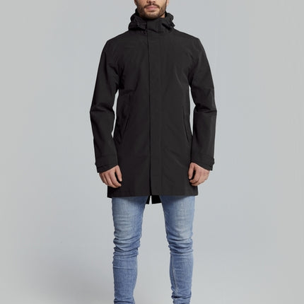 Regenjas Basil Mosse Parka Zwart