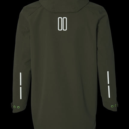 Regenjas Basil Mosse Parka Groen