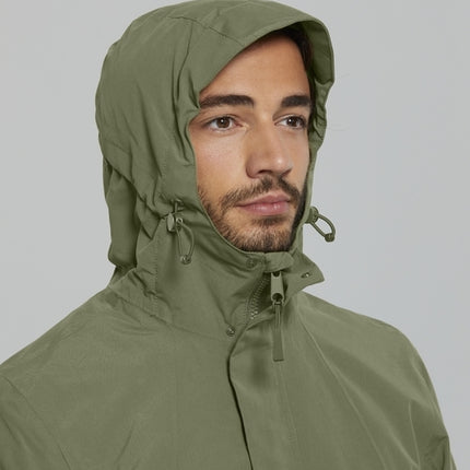 Regenjas Basil Mosse Parka Groen