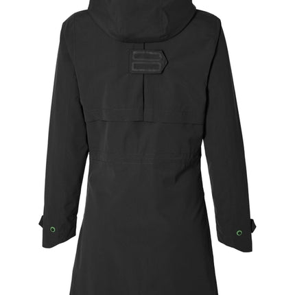 Regenjas Basil Mosse Parka Zwart