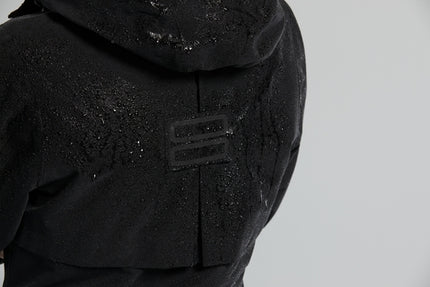 Regenjas Basil Mosse Parka Zwart
