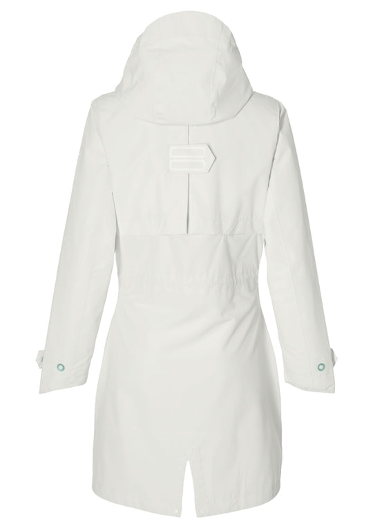 Regenjas Basil Mosse Parka Wit