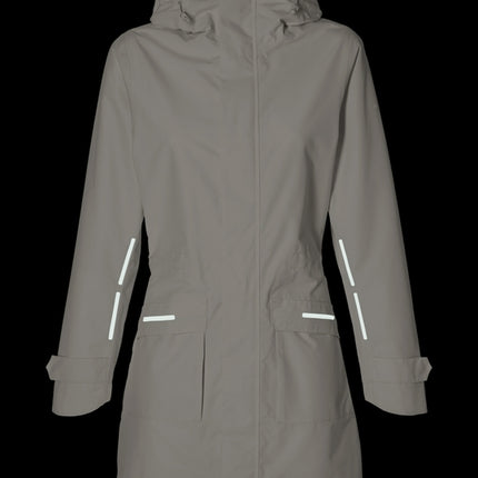 Regenjas Basil Mosse Parka Wit