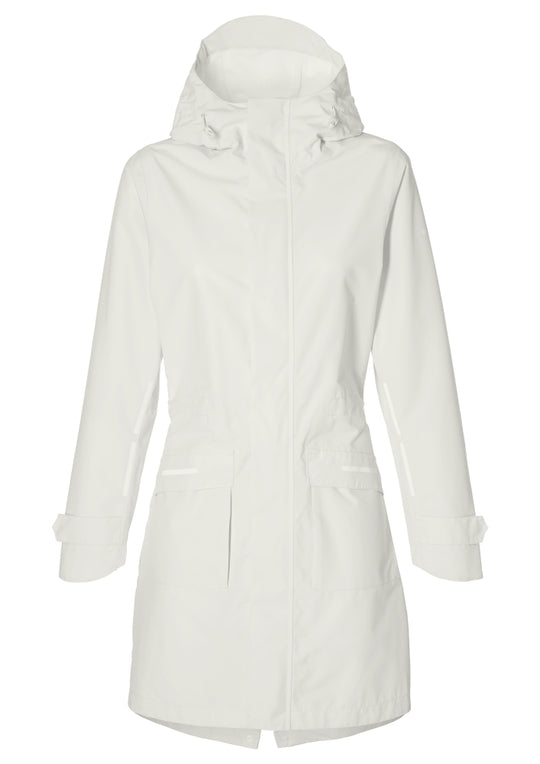Regenjas Basil Mosse Parka Wit