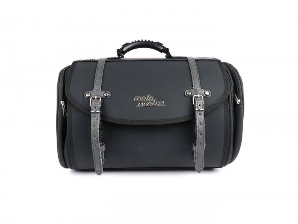 topkoffer Moto-Nostra canvas groot (tas) 35 ltr. zwart bromfiets, gts alle mod., lx, primavera, sprint