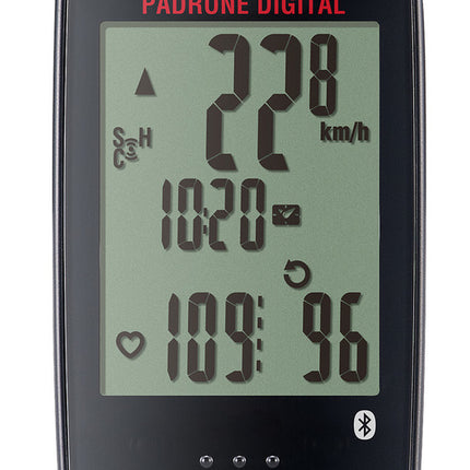 Fietscomputer Cateye Padrone Digital PA400B Z/SENSOR Zwart