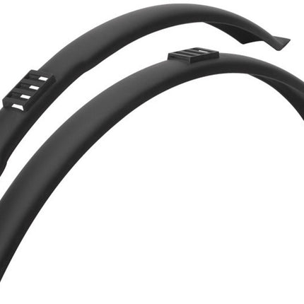 Spatbordset 24/26" Polisport Everest 45 mm - zwart