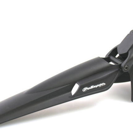 Achterspatbord 26-29" Polisport X-Fighter met zadelpenbevestiging - zwart