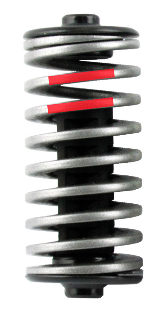 Zadelpen Veer BS Zadelpen G2 ST 72MM Soft Rood Zilver