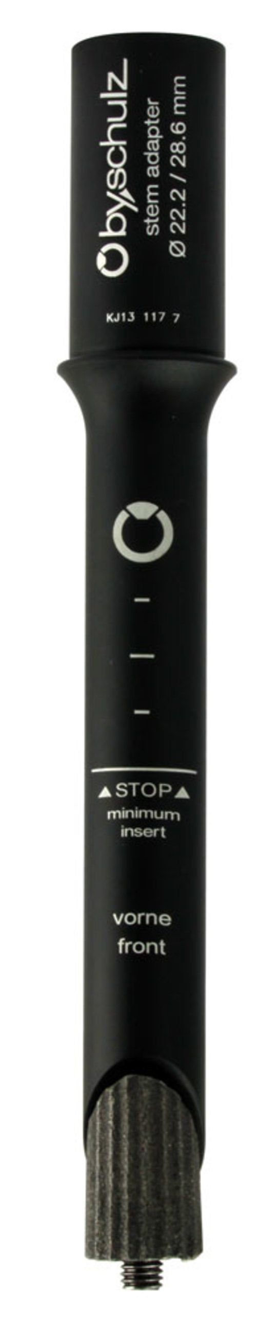 Verlengpen By.Schulz Adapter Quill 1 22.2 70MM Zwart