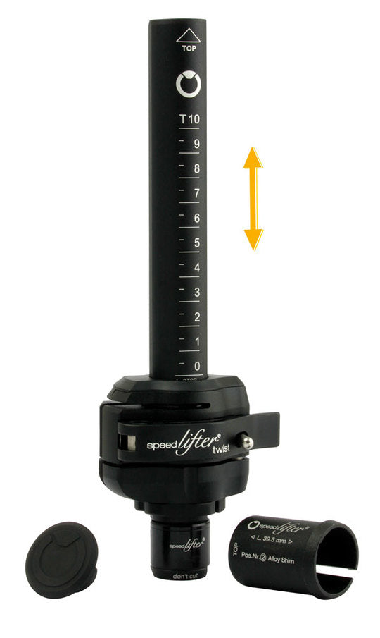 Stuurpenlift By.Schulz Twist T15 11/8 25.4 M/BUS 41.5 Zwart