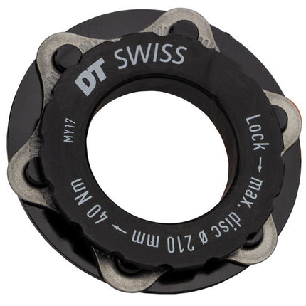 DT Swiss Center Lock Adapter ATB 210MM 15MM naaf Zwart